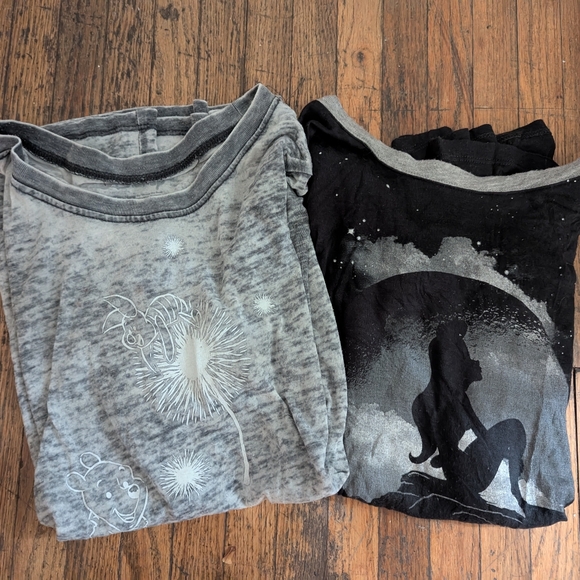 Disney Semi Transparent Tshirt Bundle - Picture 1 of 9
